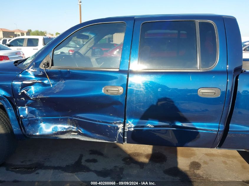 2003 Dodge Dakota Sport/Sxt VIN: 1D7HL38X33S177458 Lot: 40288868