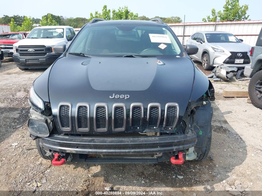 2018 Jeep Cherokee Trailhawk 4X4 VIN: 1C4PJMBBXJD561222 Lot: 40288884