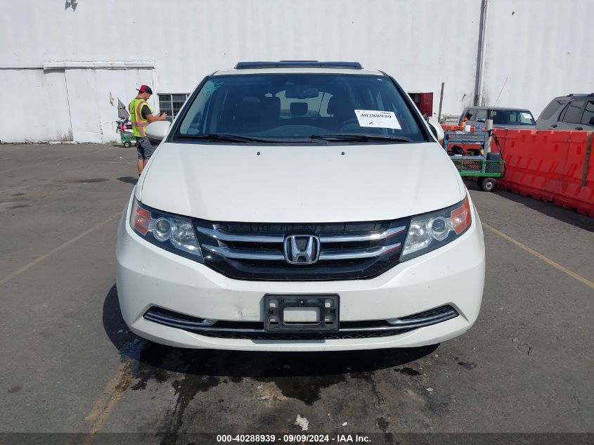 2017 Honda Odyssey Exl VIN: 5FNRL5H61HB007444 Lot: 40288939