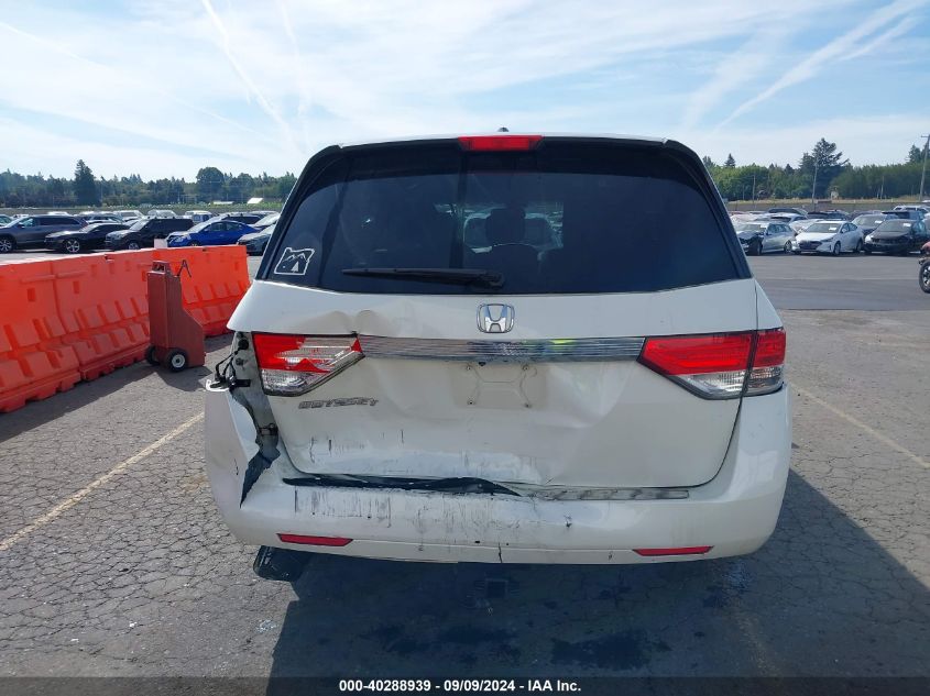 2017 Honda Odyssey Exl VIN: 5FNRL5H61HB007444 Lot: 40288939