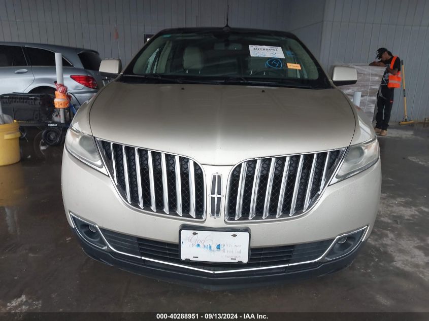 2011 Lincoln Mkx VIN: 2LMDJ6JK5BBJ10030 Lot: 40288951