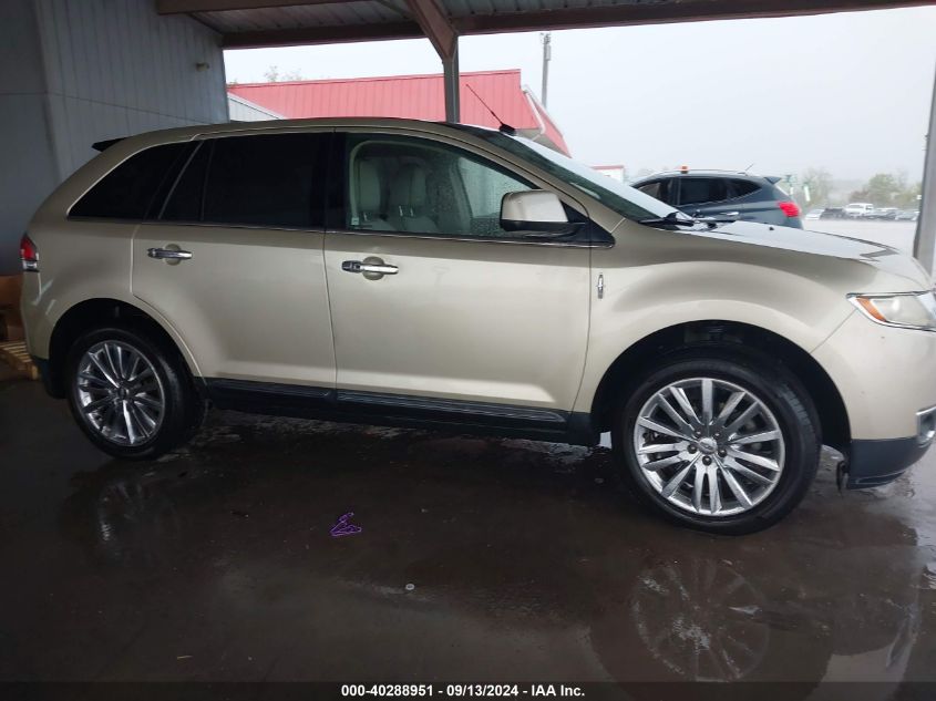 2011 Lincoln Mkx VIN: 2LMDJ6JK5BBJ10030 Lot: 40288951