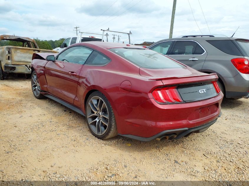 2019 Ford Mustang Gt Premium VIN: 1FA6P8CF5K5173500 Lot: 40288955