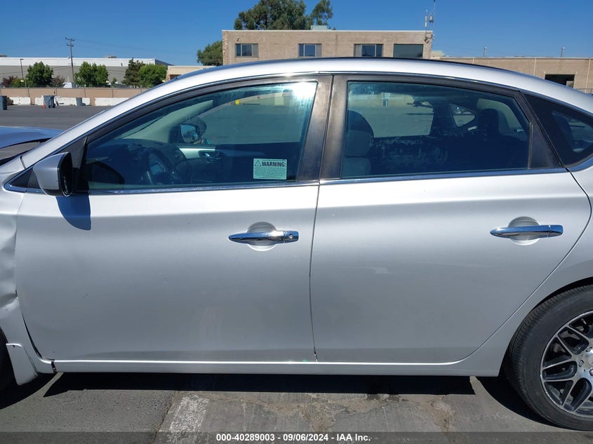 VIN 3N1AB7AP9KY424467 2019 NISSAN SENTRA S