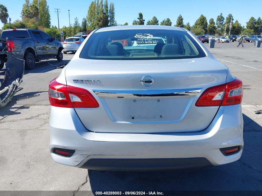 2019 Nissan Sentra S VIN: 3N1AB7AP9KY424467 Lot: 40289003