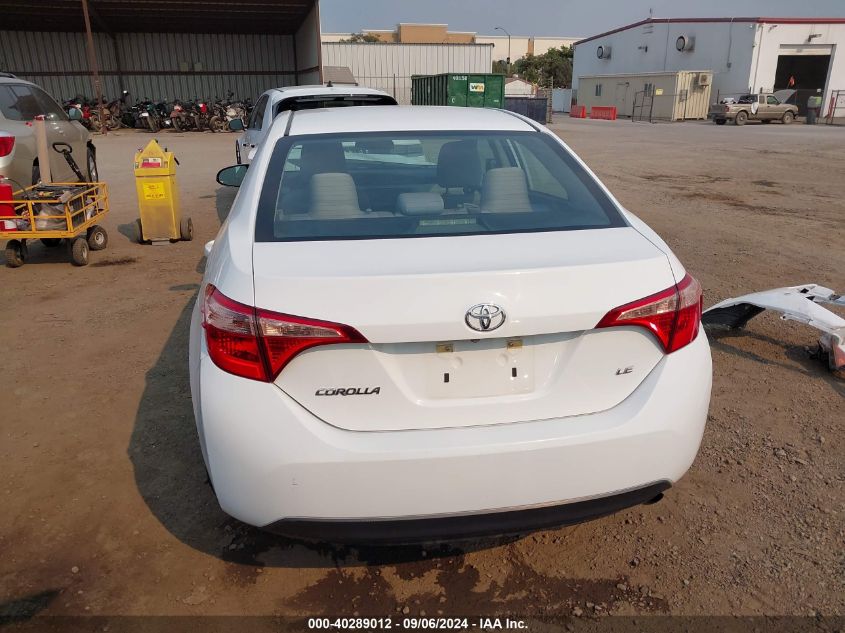 2019 TOYOTA COROLLA LE - 5YFBURHE5KP892241