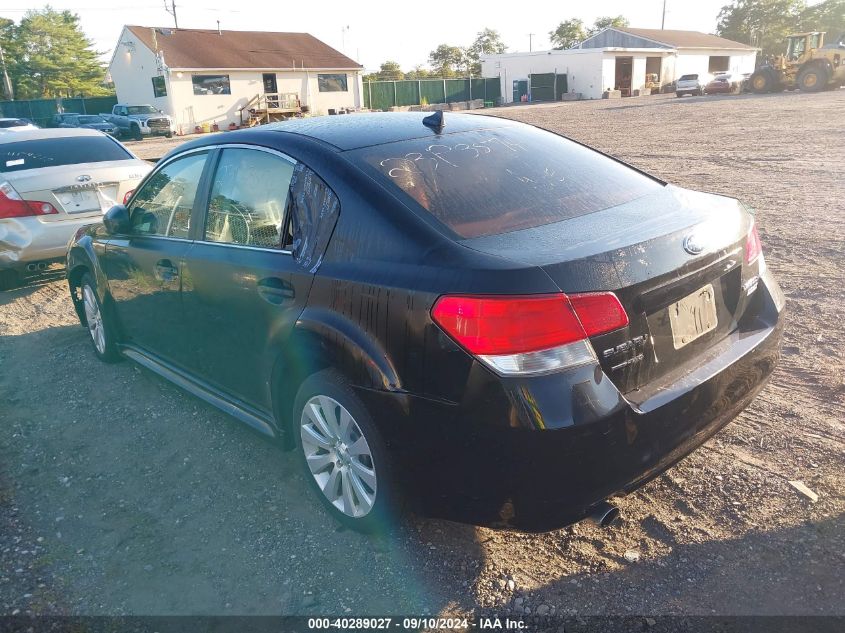 2012 Subaru Legacy 2.5I Limited VIN: 4S3BMBK68C3020610 Lot: 40289027