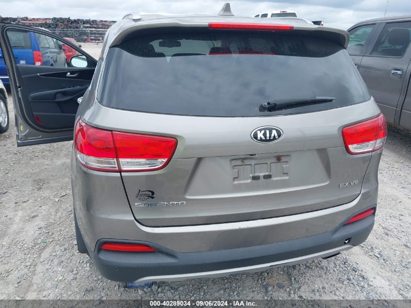 2016 Kia Sorento 3.3L Ex VIN: 5XYPHDA51GG001946 Lot: 40289034