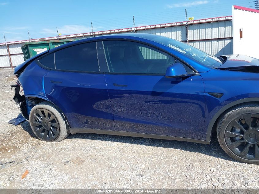 2021 Tesla Model Y Long Range Dual Motor All-Wheel Drive VIN: 5YJYGDEE3MF259003 Lot: 40289046