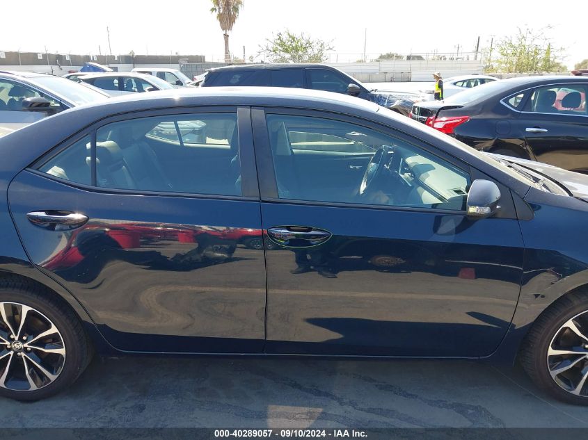 2019 TOYOTA COROLLA SE - 2T1BURHEXKC143631