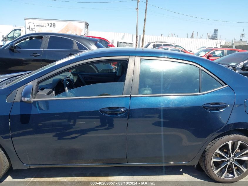 2019 Toyota Corolla Se VIN: 2T1BURHEXKC143631 Lot: 40289057