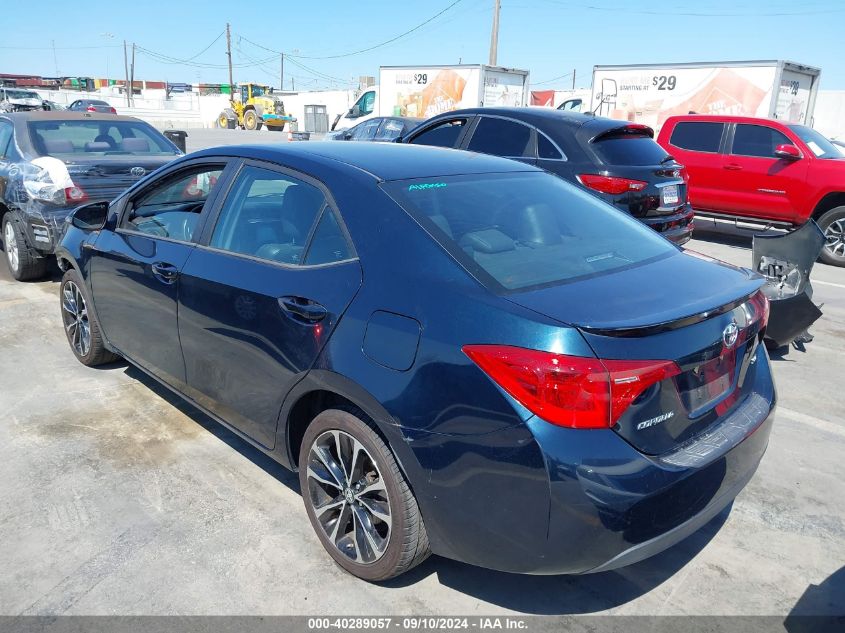 2019 TOYOTA COROLLA SE - 2T1BURHEXKC143631