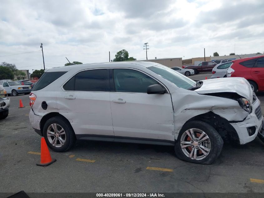 2016 Chevrolet Equinox Ls VIN: 2GNALBEK0G1150794 Lot: 40289061