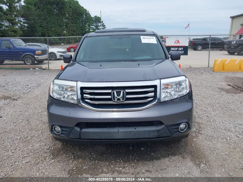 2014 Honda Pilot Ex-L VIN: 5FNYF4H57EB008582 Lot: 40289079