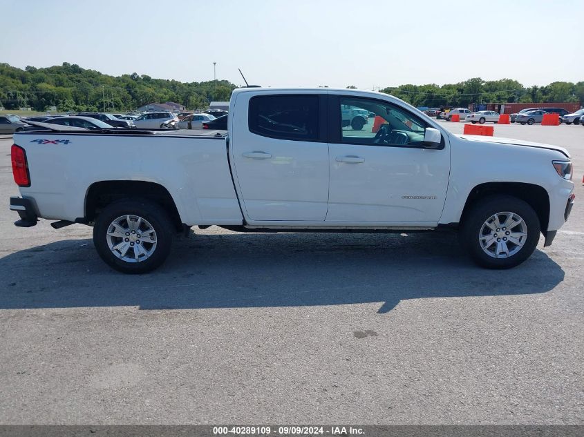 2022 Chevrolet Colorado 4Wd Long Box Lt VIN: 1GCGTCENXN1137895 Lot: 40289109