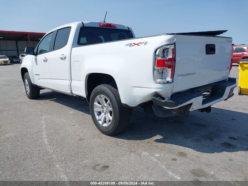 2022 Chevrolet Colorado 4Wd Long Box Lt VIN: 1GCGTCENXN1137895 Lot: 40289109