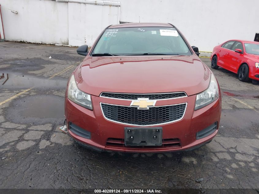 2012 Chevrolet Cruze Ls VIN: 1G1PC5SH0C7322759 Lot: 40289124