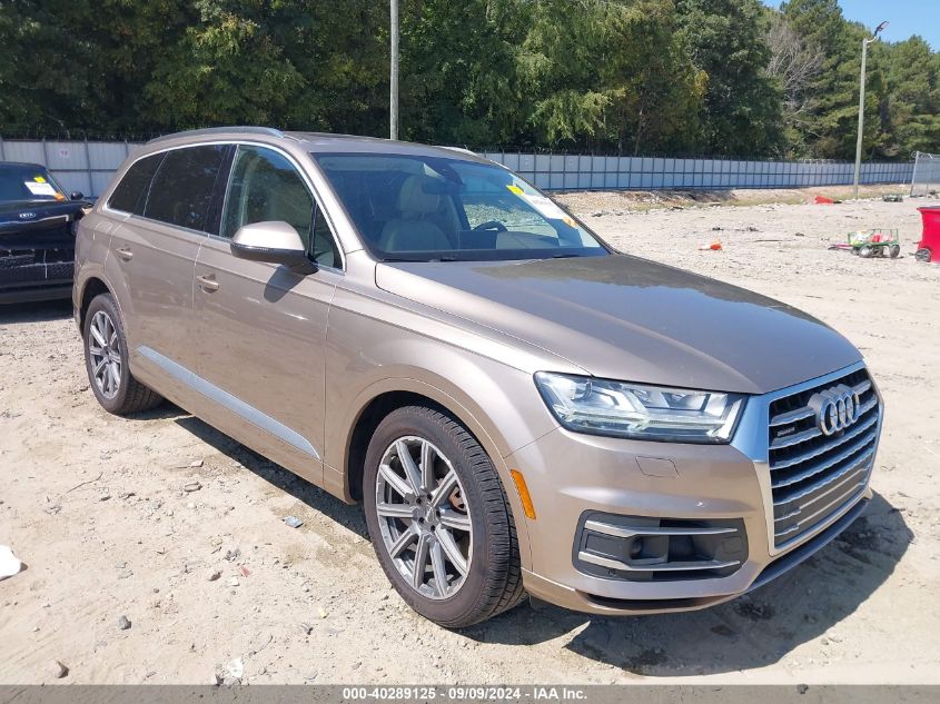 WA1VAAF7XJD020645 2018 AUDI Q7 - Image 1