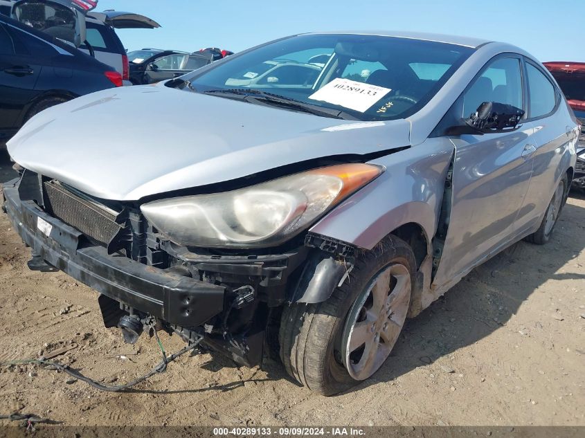 KMHDH4AE1DU664121 2013 Hyundai Elantra Gls