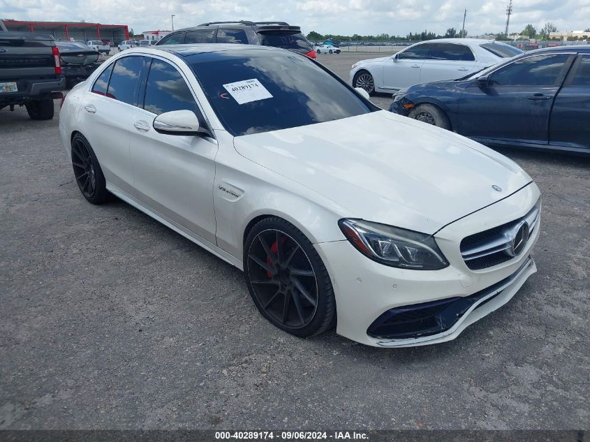 55SWF8HB1FU075585 2015 MERCEDES-BENZ C CLASS - Image 1