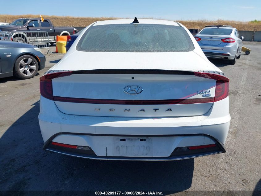 2021 Hyundai Sonata Blue VIN: KMHL24JJ5MA021928 Lot: 40289177