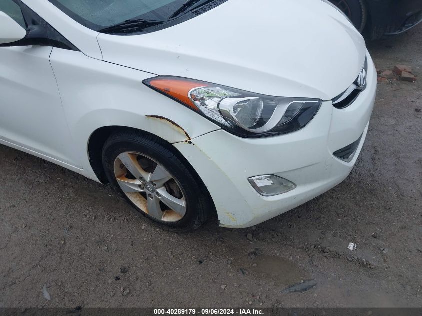 2013 Hyundai Elantra Gls VIN: 5NPDH4AE7DH448238 Lot: 40289179