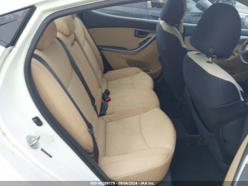 5NPDH4AE7DH448238 2013 Hyundai Elantra Gls