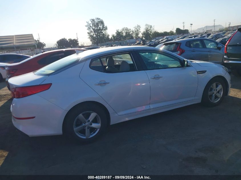 2015 Kia Optima Lx VIN: KNAGM4A74F5605136 Lot: 40289187