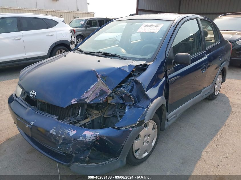 2001 Toyota Echo VIN: JTDBT123610174900 Lot: 40289188