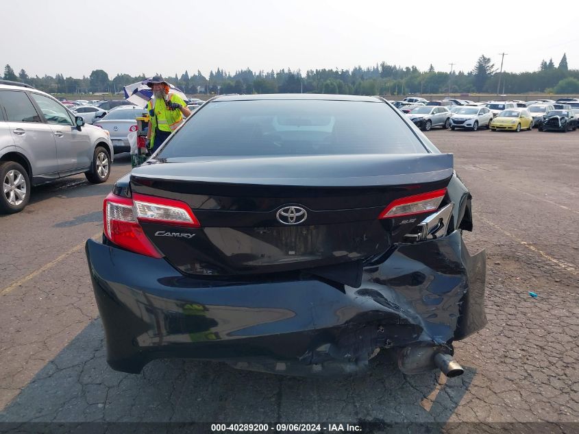 2012 Toyota Camry Se VIN: 4T1BF1FK0CU164458 Lot: 40289200