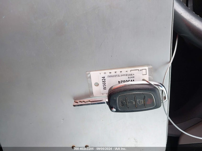 2014 Hyundai Santa Fe Gls VIN: KM8SM4HF7EU035692 Lot: 40289205