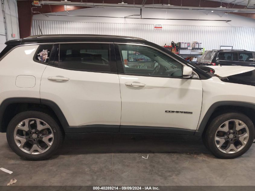 2019 Jeep Compass Limited 4X4 VIN: 3C4NJDCB7KT812473 Lot: 40289214