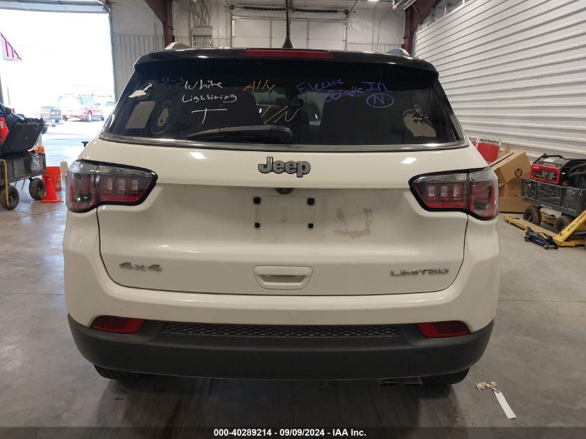 2019 Jeep Compass Limited 4X4 VIN: 3C4NJDCB7KT812473 Lot: 40289214