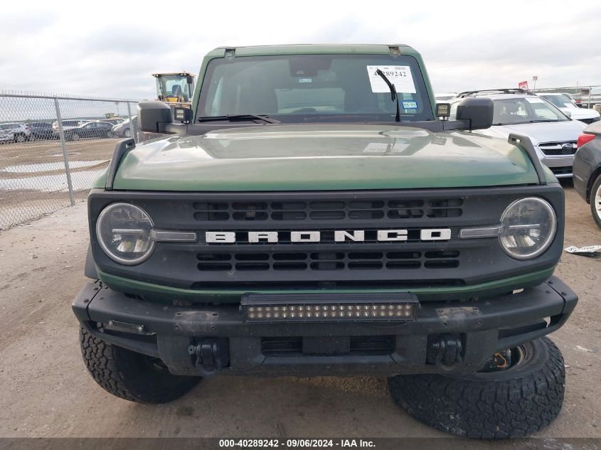 2023 Ford Bronco Black Diamond VIN: 1FMDE5CH7PLB51455 Lot: 40289242