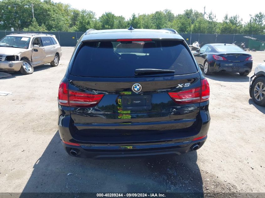 2015 BMW X5 xDrive35I VIN: 5UXKR0C51F0P05225 Lot: 40289244