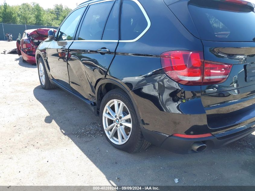 2015 BMW X5 xDrive35I VIN: 5UXKR0C51F0P05225 Lot: 40289244