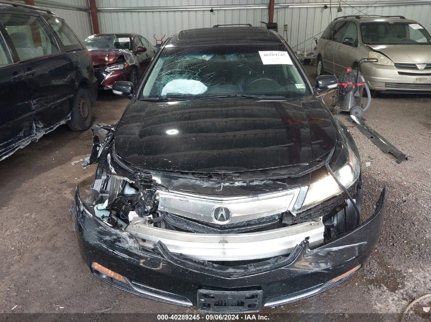 2013 Acura Tl 3.5 VIN: 19UUA8F57DA001471 Lot: 40289245