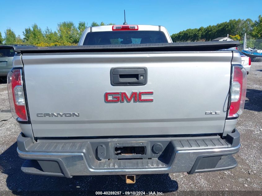 2015 GMC Canyon Sle VIN: 1GTH6BE39F1138381 Lot: 40289257