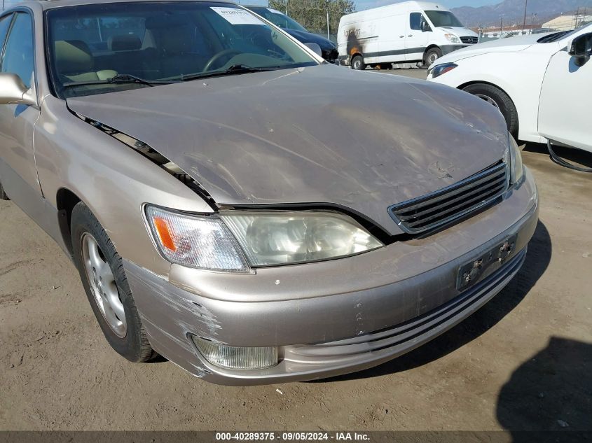 1999 Lexus Es 300 VIN: JT8BF28G0X0169206 Lot: 40289375