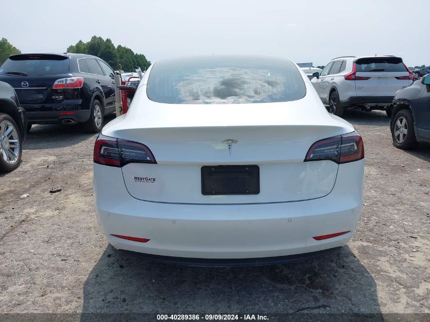 2020 Tesla Model 3 Standard Range Plus Rear-Wheel Drive/Standard Range Rear-Wheel Drive VIN: 5YJ3E1EA6LF797236 Lot: 40289386