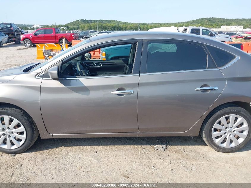 2017 Nissan Sentra Sv VIN: 3N1AB7AP8HL651588 Lot: 40289388