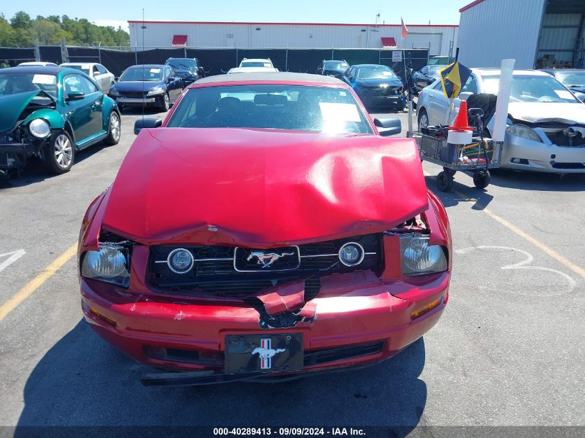 2007 Ford Mustang V6 Deluxe/V6 Premium VIN: 1ZVFT84N775362035 Lot: 40289413