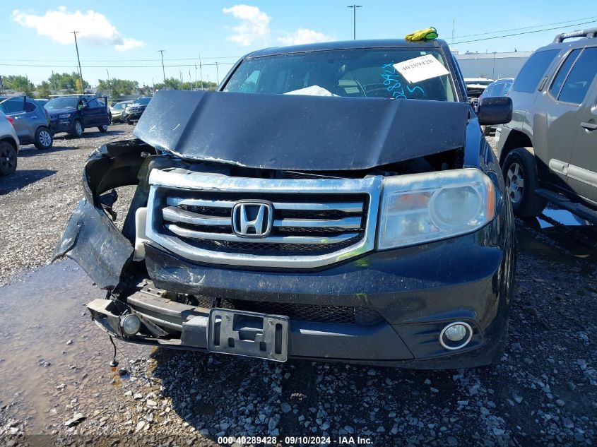 2014 Honda Pilot Ex VIN: 5FNYF4H43EB057687 Lot: 40289428