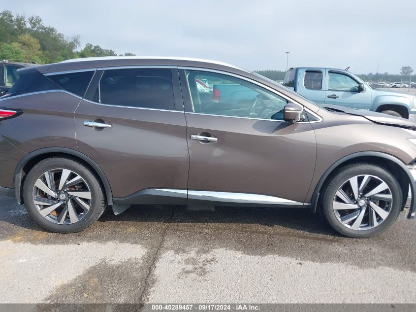 2015 Nissan Murano Platinum VIN: 5N1AZ2MG2FN204450 Lot: 40289457