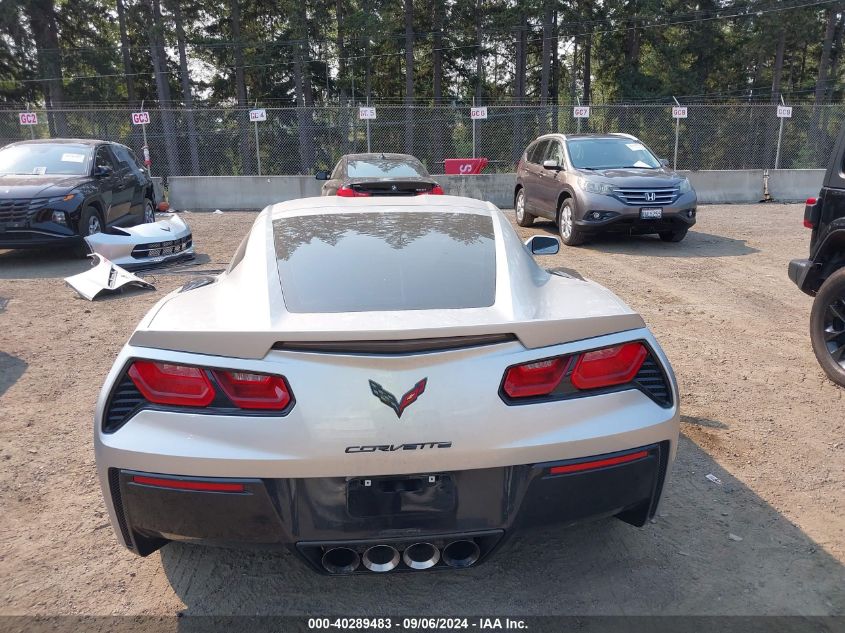 2016 Chevrolet Corvette Stingray VIN: 1G1YA2D74G5124829 Lot: 40289483