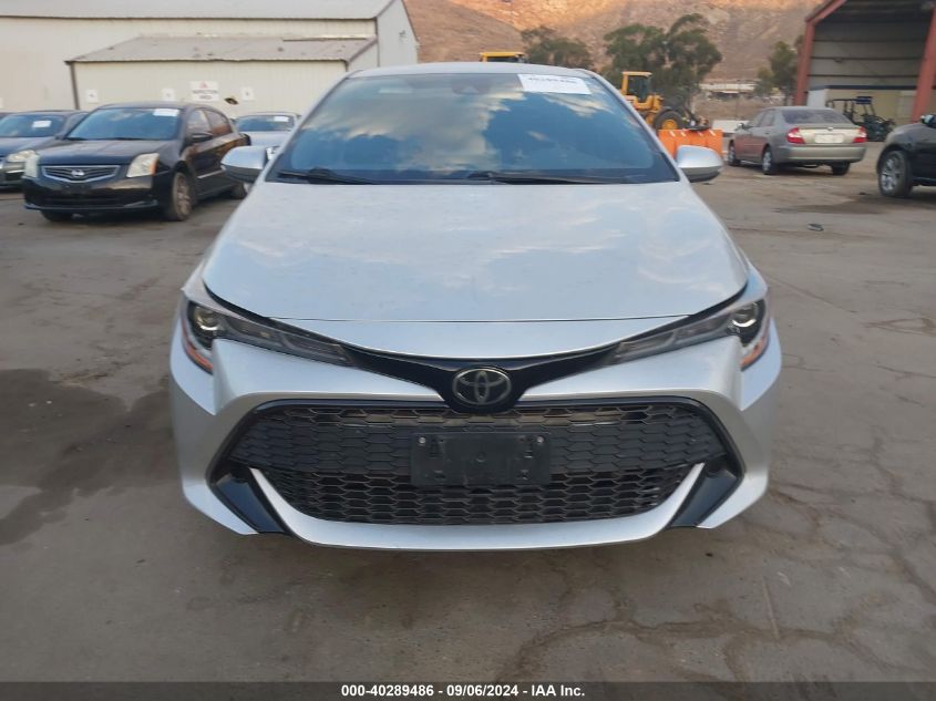 2020 Toyota Corolla Se VIN: JTND4RBE2L3094710 Lot: 40289486