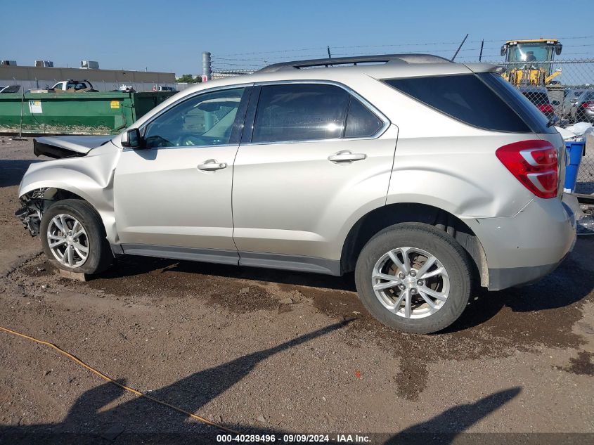 2016 Chevrolet Equinox Lt VIN: 2GNALCEK4G1180712 Lot: 40289496