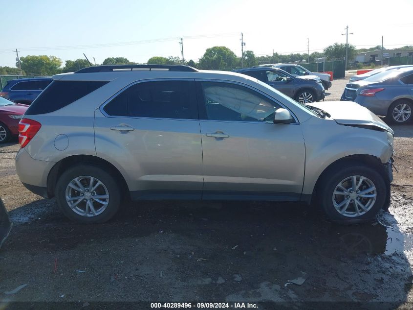 2016 Chevrolet Equinox Lt VIN: 2GNALCEK4G1180712 Lot: 40289496