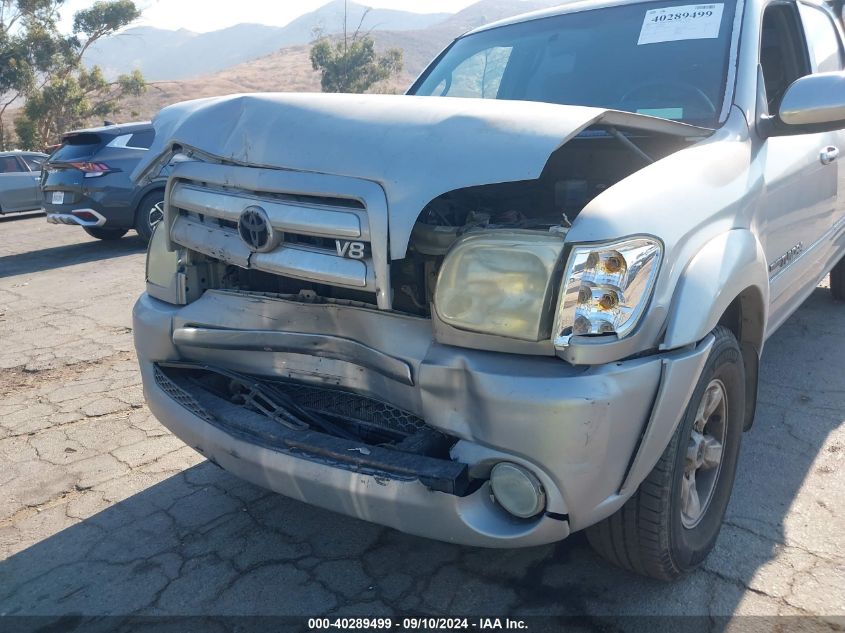 2006 Toyota Tundra Double Cab Sr5 VIN: 5TBET34176S498360 Lot: 40289499