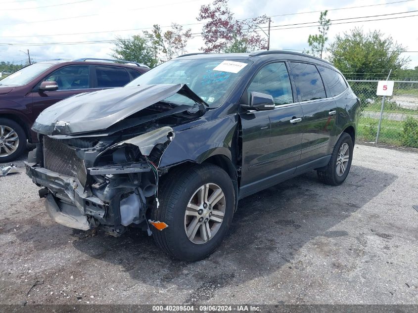 VIN 1GNKRGKD2FJ277069 2015 Chevrolet Traverse, 1LT no.2